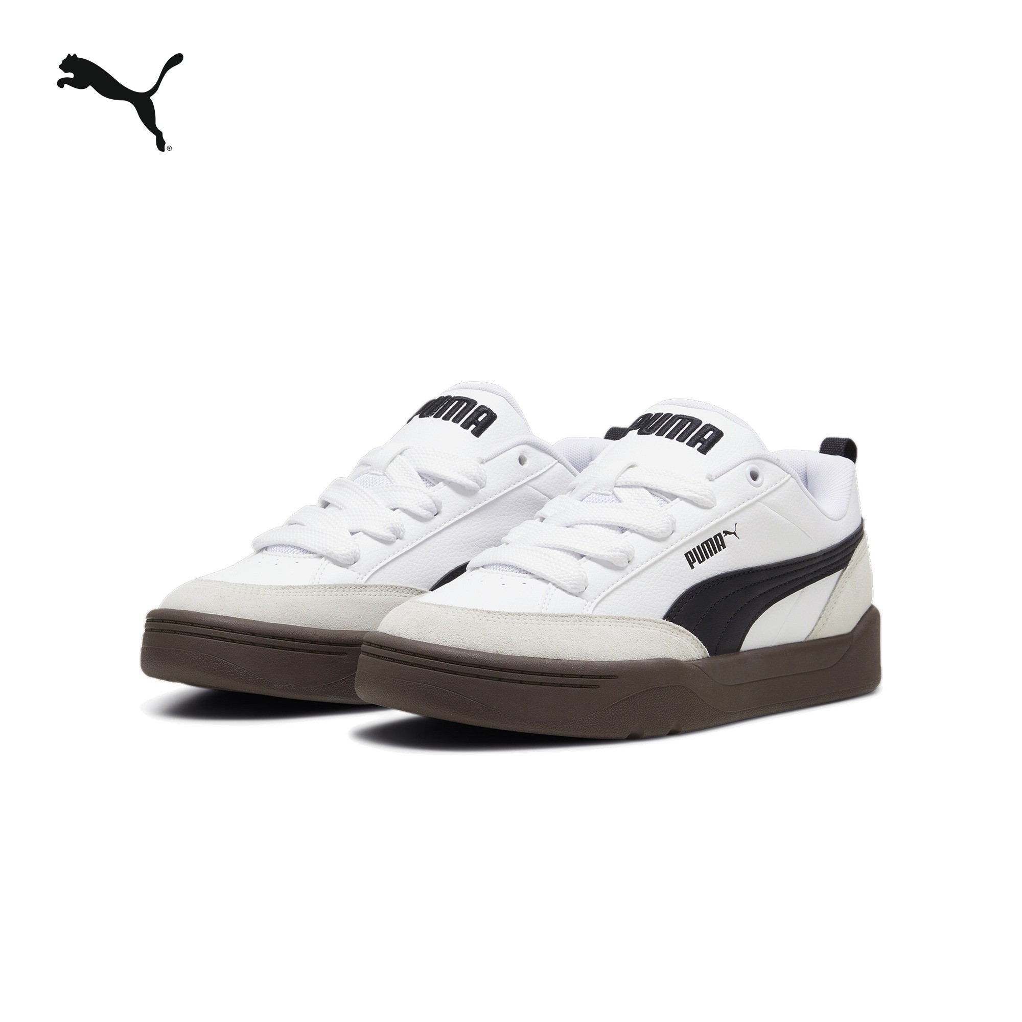 面包鞋|复古滑板鞋小白鞋男女款PUMA彪马冬季休闲板鞋PARK 397262,淘宝优惠券,粉丝福利购,淘宝优惠卷