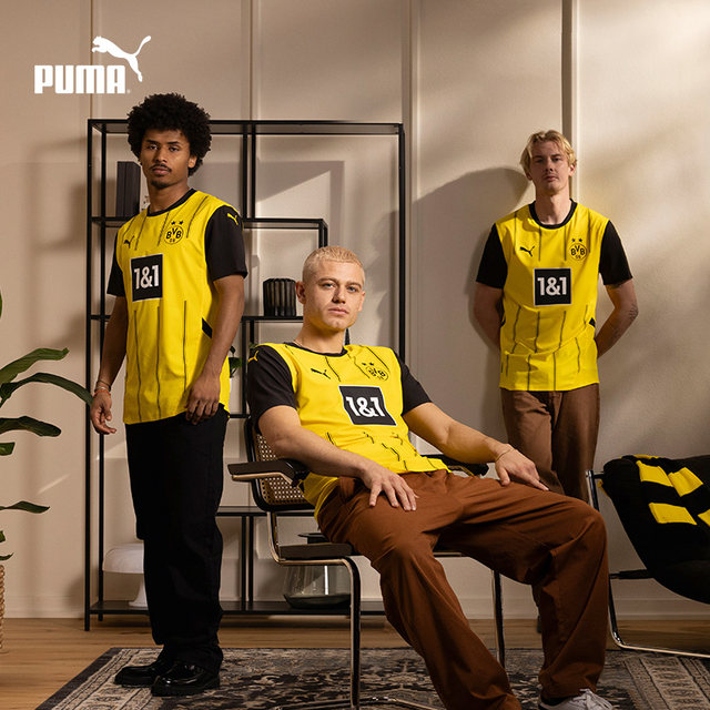Dortmund home jersey T-shirt men's PUMA Puma