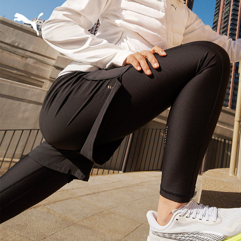 吸湿速干跑步训练运动短裤女子PUMA彪马官方新款健身三分裤527263,淘宝优惠券,粉丝福利购,淘宝优惠卷