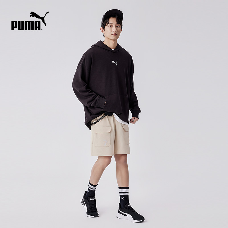 PUMA彪马官方 新款男子运动休闲连帽卫衣 HOODIE FT 677173