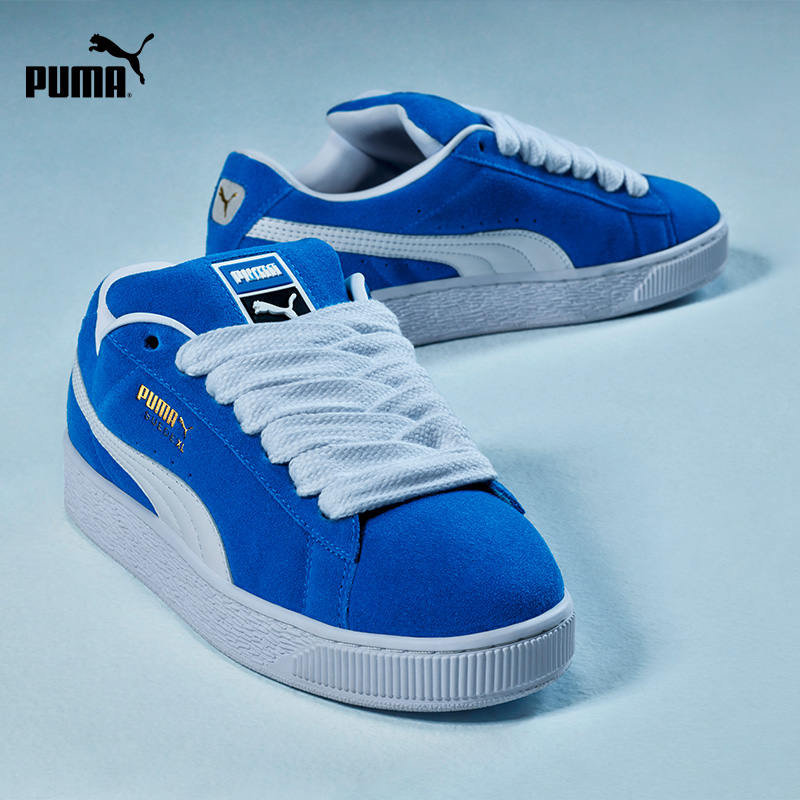 PUMA彪马新款男女同款复古休闲板鞋面包鞋 SUEDE XL 395205-图1