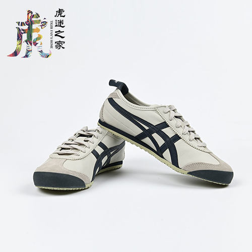 Onitsuka Tiger鬼冢虎经典mexico66藏青色男女休闲鞋1183C102-200-图1