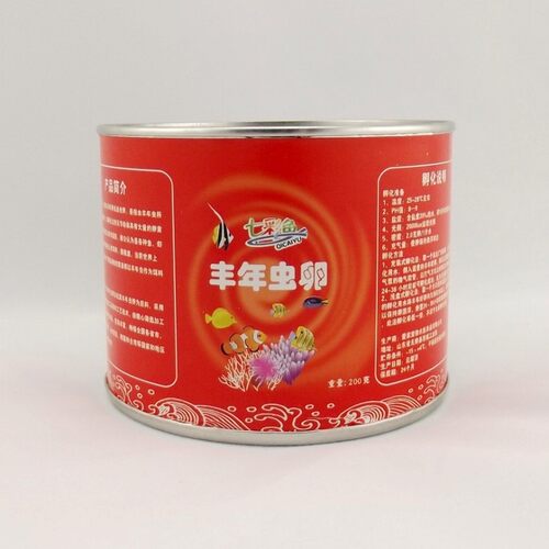 七彩鱼可孵化丰年虾卵丰年虫卵高孵化率大红卵幼鱼苗开口饲料 - 图0