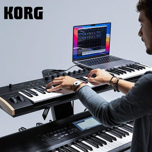 KORG科音Keystage复音触后MIDI键盘控制器MPE内置声卡带琶音器 - 图0