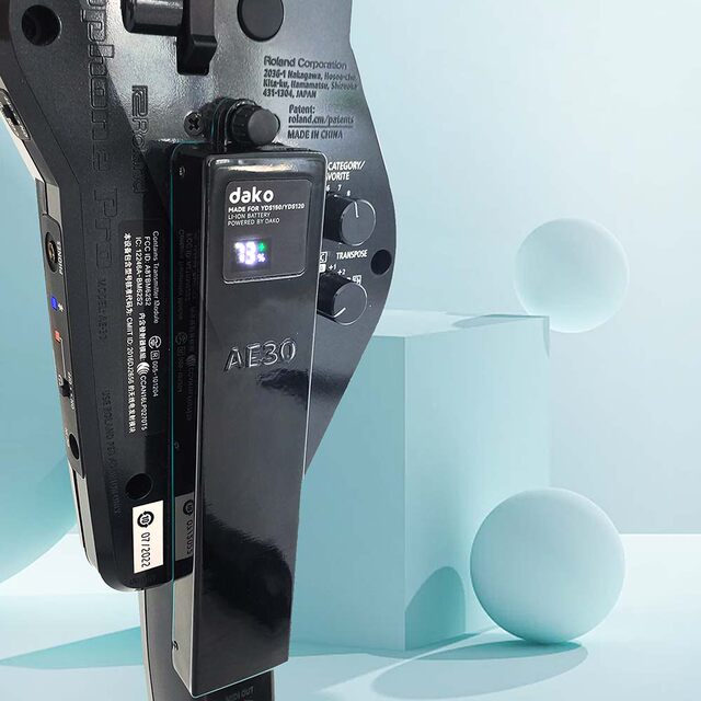 YDS120 Yamaha yds150 lithium battery Roland AE20 electric blowpipe ae30 special embedded power supply set