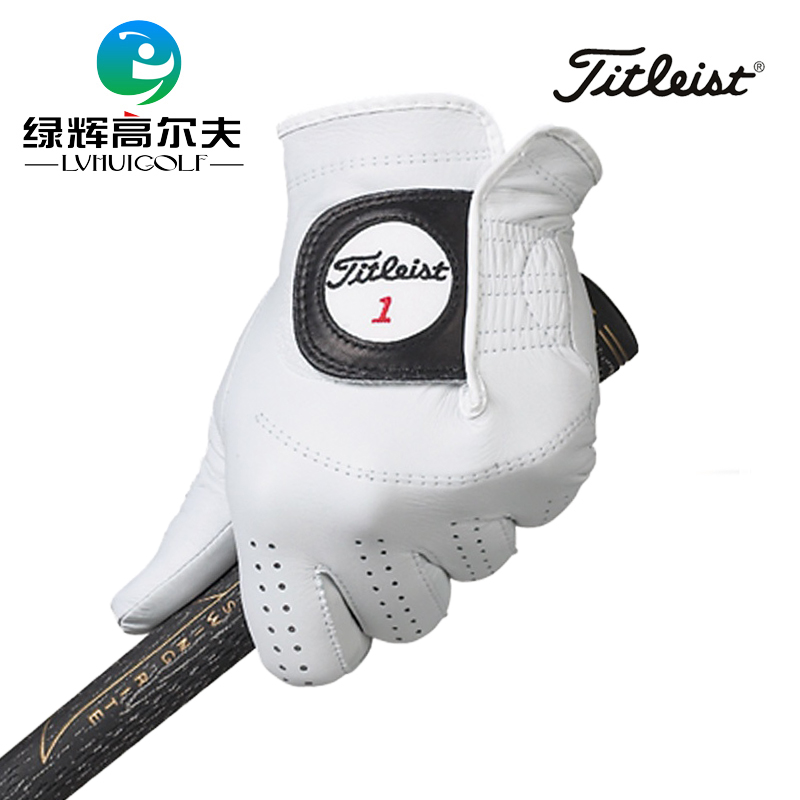 Titleist 高爾夫手套 男士 左手小羊皮 Players golf 舒適透氣