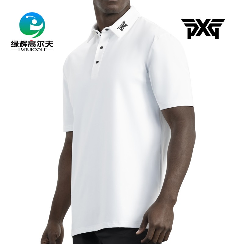 PXG高尔夫服装潮牌夏季男士短袖T恤透气舒适运动上衣golfT恤男-图0