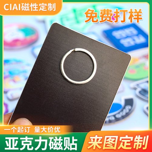 个性定制创意亚克力冰箱贴婚纱宝宝照片软磁贴定做家居装饰品磁铁 - 图1