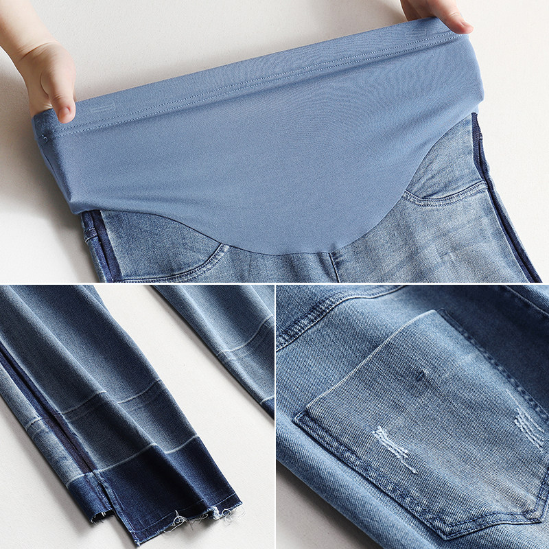 快乐屋孕妇薄款2020新款孕妇裤子 快乐屋孕妇直筒裤