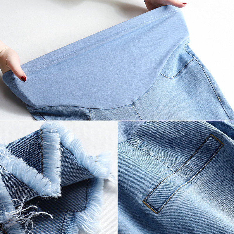 快乐屋孕妇直筒裤2023新款牛仔裤 快乐屋孕妇直筒裤