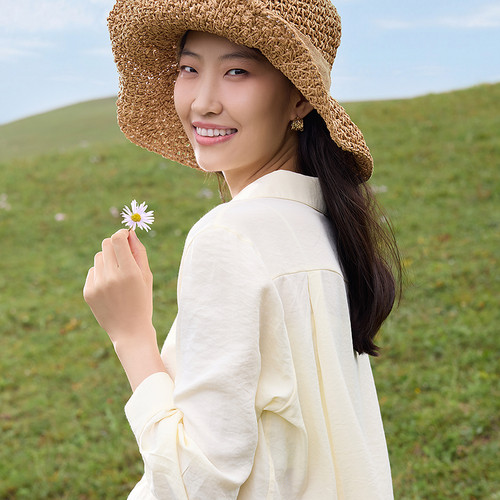 快乐屋孕妇上衣春秋2025新款时尚衬衫孕妇职业装宽松大码打底衣秋 - 图3