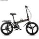 新型折叠自行车20寸成人学生碟刹变速单速便携轻便大人男女16单车