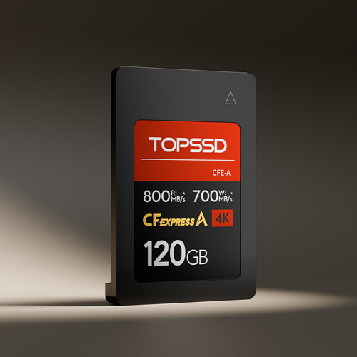 天硕（TOPSSD）800MB_CFA 120GB内存卡，适用索尼A7M4/FX3/FX6 - 图2