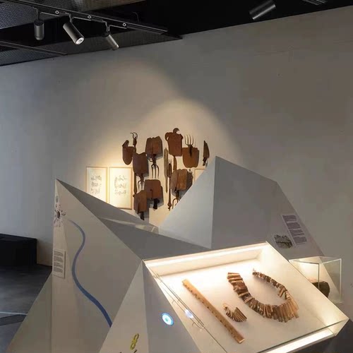 轨道射灯聚光博物馆美术馆展会清吧专用滑轨灯变焦防眩调光展览灯 - 图3