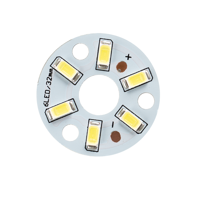 LED3W5W圆形小灯片DIY吸顶水晶灯餐吊灯改造光源镜前灯泡灯芯配件