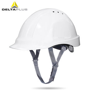 代尔塔102106安全帽工地施工领导建筑工程头盔透气国标加厚劳保男