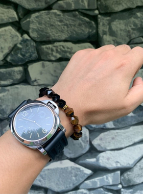 pohier原创小众设计男轻奢黑玛瑙