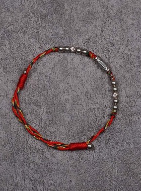 pohier男女纯银锦鲤手链