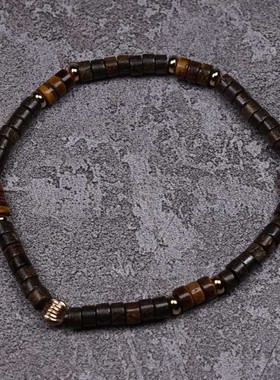 天虎眼石手链男女手串