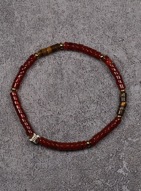pohier宝喜儿红玛瑙手链