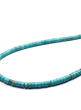 pohier宝喜儿绿松石百搭项链