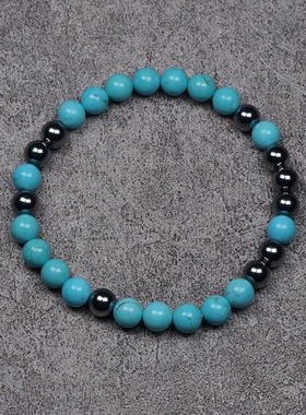 pohier宝喜儿绿松石赫兹手链