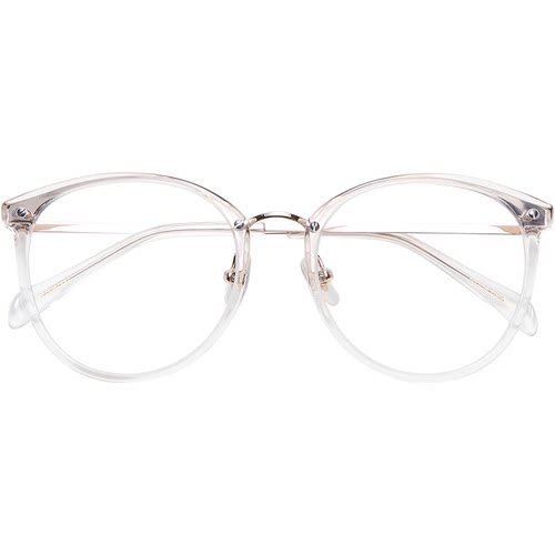 我又恋爱了！右店透明色素颜显瘦眼镜大框近视大脸板材防蓝光镜架 - 图3