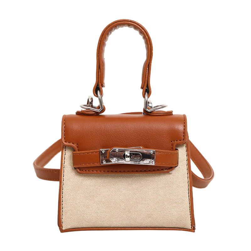 MBSQHNA洋气复古迷你口红包包女2024新款时尚凯莉包斜挎小方包潮,淘宝优惠券,粉丝福利购,淘宝优惠卷