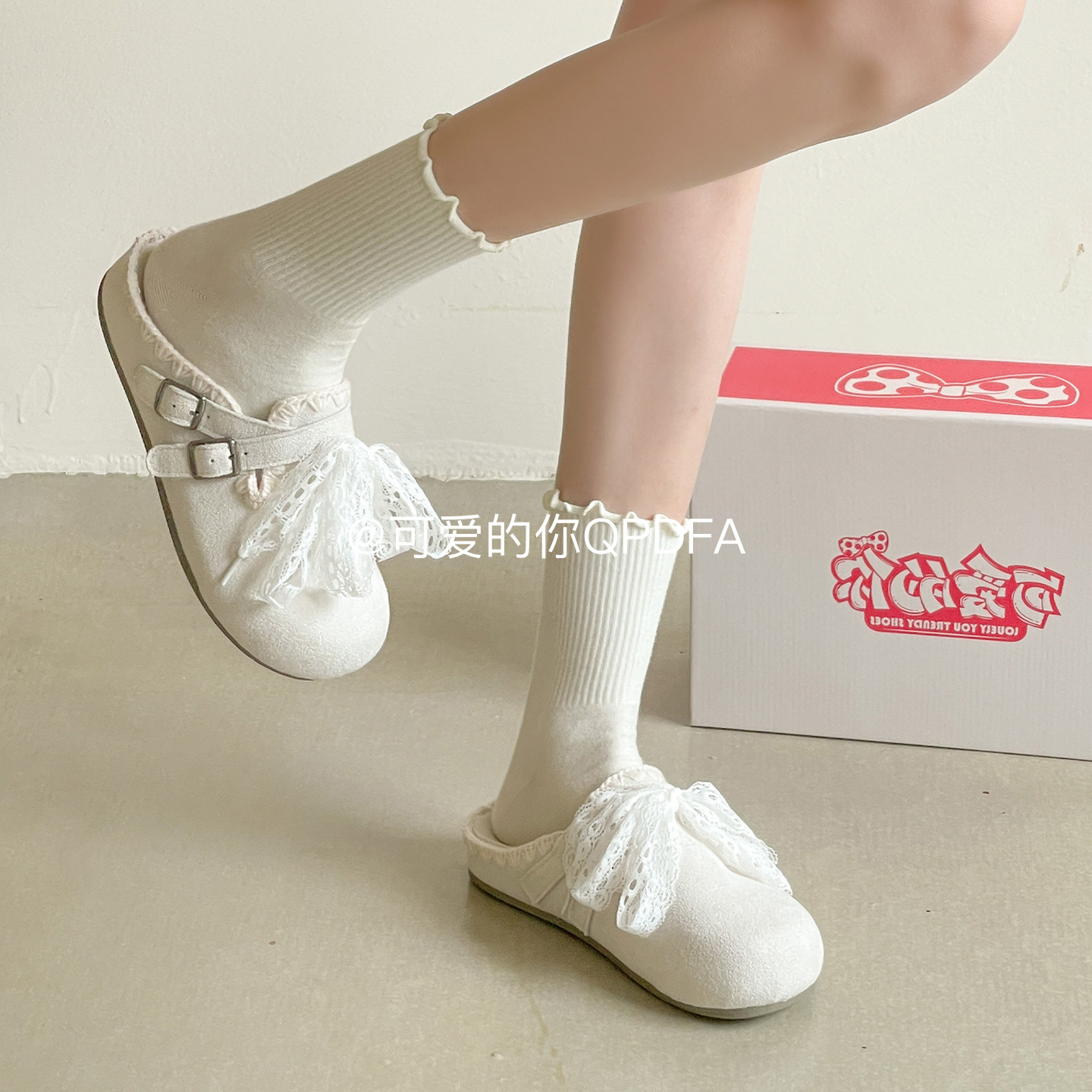 可爱的你超火一脚蹬勃肯鞋子女2026新款爆款包头半拖鞋女外穿单鞋,淘宝优惠券,粉丝福利购,淘宝优惠卷