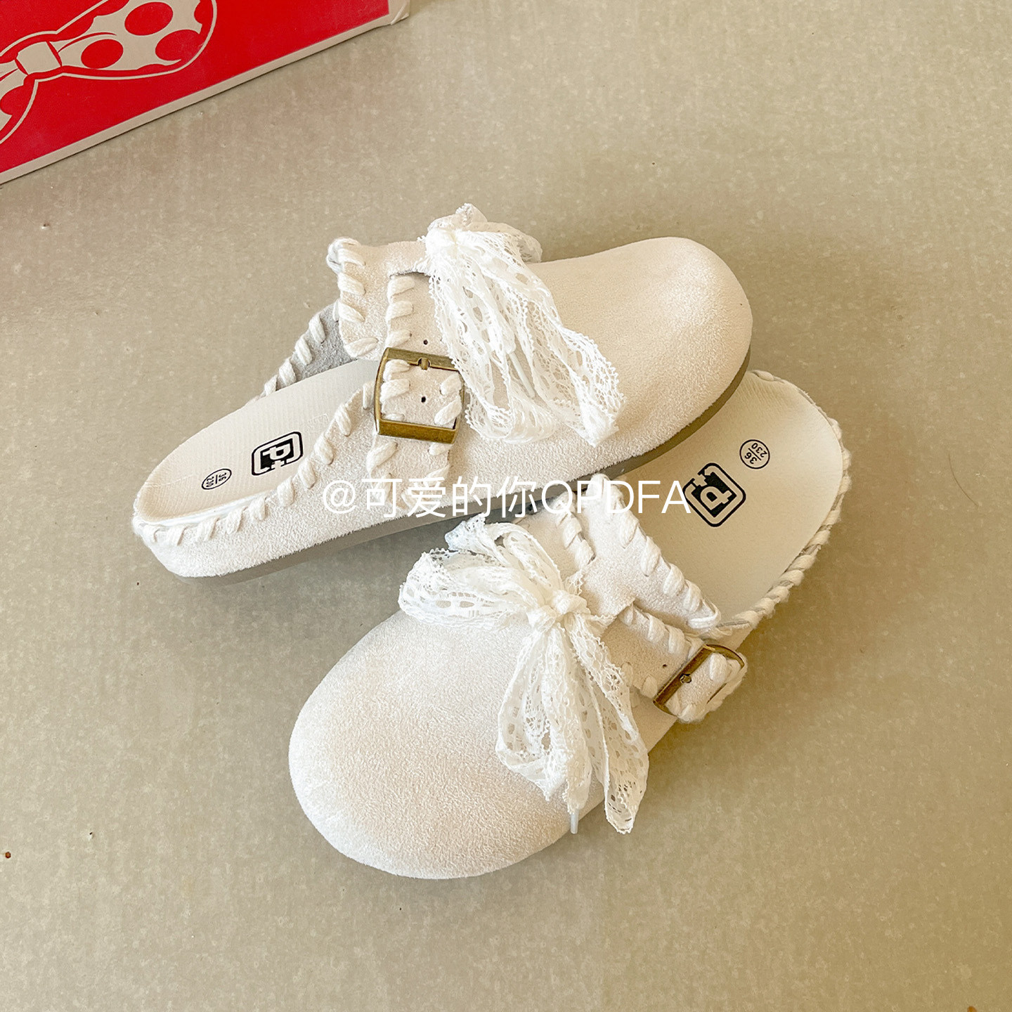 可爱的你超火一脚蹬勃肯鞋半拖鞋2026新款懒人鞋子女鞋休闲包头拖,淘宝优惠券,粉丝福利购,淘宝优惠卷