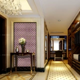 Стеклянная самоклеющаяся трехмерная мозаика на стену, зеркальный эффект