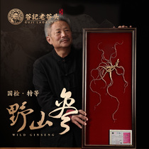 Old Valley Head Ginseng Principal Noyama Ginseng Baishan Mountain Lower Mountain Participation Gifts Gift Boxes with State Certificate of Inspection