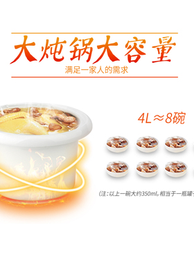 天际快速大容量家用全自动煮粥锅