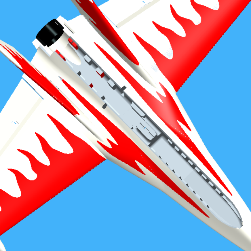 毒刺竞速三角翼航模飞机 高速模型 T750 T780后推手抛飞机 飞控 - 图2