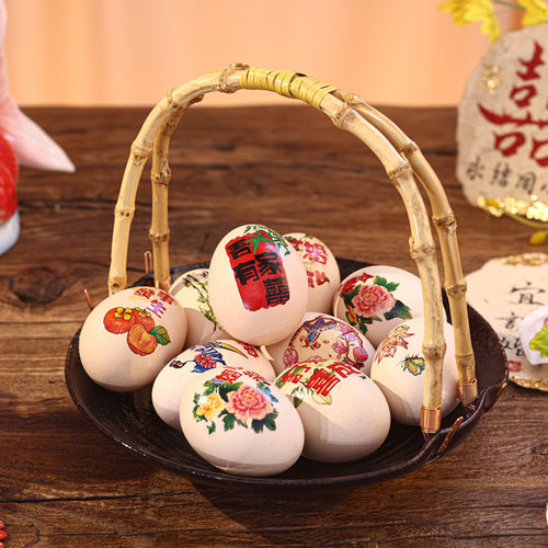 订婚糕点架摆盘布置喜饼点心托盘摆台中式甜品台展示架子桌面摆件 - 图2