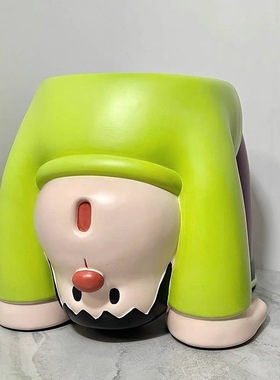 胖虎创意儿童床头柜小型2025新款床头置物架沙发边几可爱客厅茶几