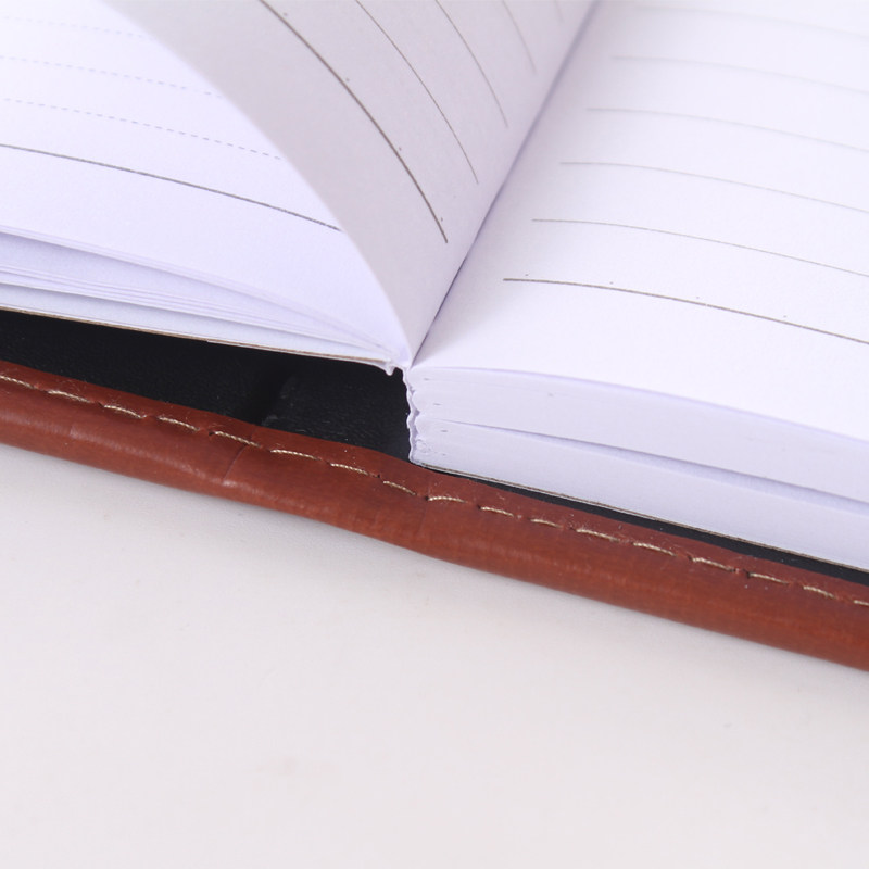 Gancin 商务记事本A5笔记本仿皮日记本办公用品皮面本A6小本子定做定制印LOGO文字名称,淘宝优惠券,粉丝福利购,淘宝优惠卷