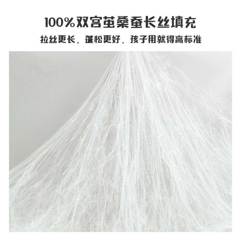 太湖雪100%桑蚕丝空调全棉冬蚕丝被 太湖雪蚕丝被