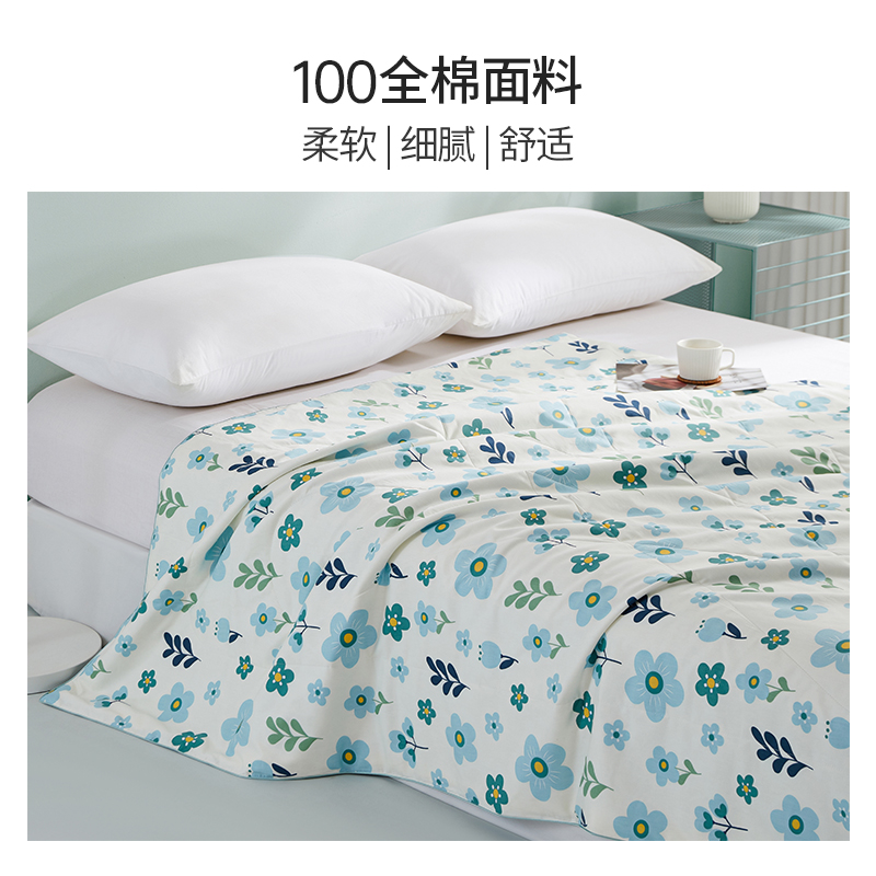 太湖雪100%蚕丝夏季单双人夏凉被 太湖雪蚕丝被