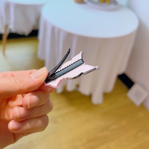 卡通网红头饰品可爱黑甜库洛米发夹kuromi小学生发饰刘海侧边夹子 - 图1