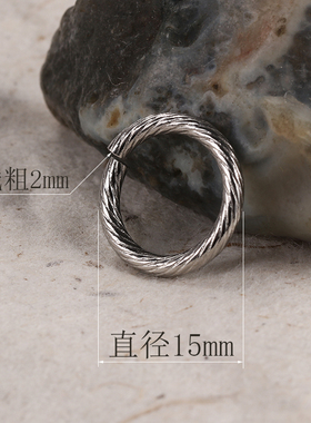 匠心吴不锈钢包邮批发圈麻花圈