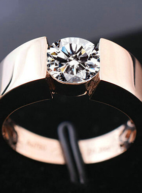 young速卖通爆款欧美镀银戒指