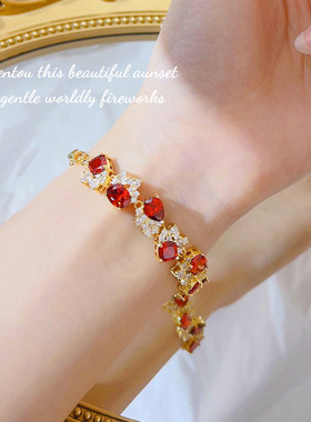 小红书钻手链日不落芬达珠宝女