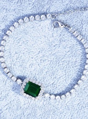 首饰young微镶满钻切工耳环项链