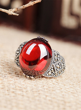 young黑矿石泰银款髓碧玉活口