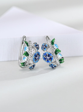 臻荣景泰蓝滴胶订婚戒指Young