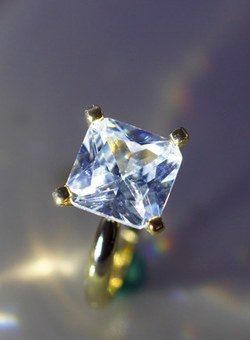 youngwish爆款镶嵌八镀18k戒指