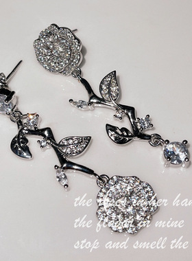 新款轻奢气质莫奈花园ab女项链