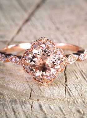 youngwish新款镶嵌18k公主女锆石