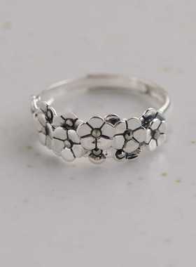 复古马克赛石文艺风戒指